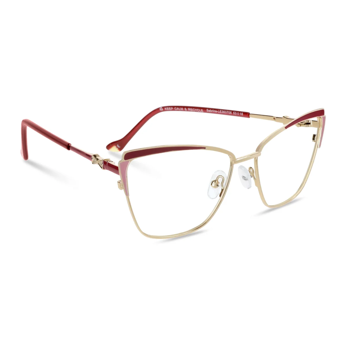 Sabrina Acetato + Antirrayas Lentes Orgánicas Filtro Azul - Imagen 3