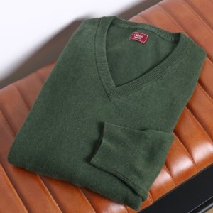 Jersey cashmere verde