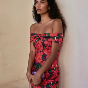 Mioh vestido Comte flowers