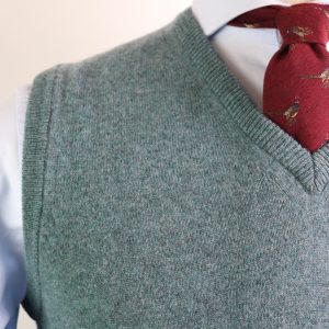 Jersey sin manga lambswool «Caspian»