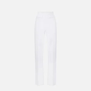 Elisabetta Franchi pantalon de doble crepe elastico