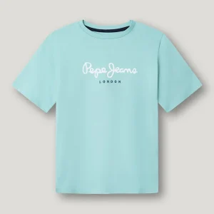 Pepe Jeans camiseta New Art turquesa