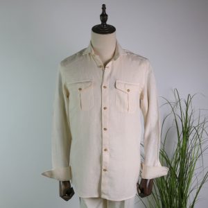 Camisa Safari beige