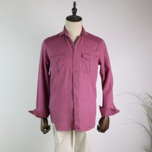 Camisa Safari burgundy