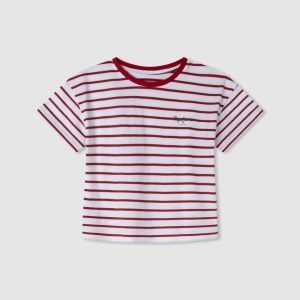 Pepe Jeans camiseta Jeanne roja