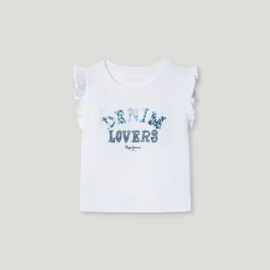 Pepe Jeans camiseta sin mangas fit cropped