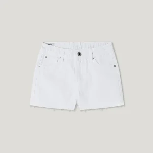 Pepe Jens short vaquero blanco Aline