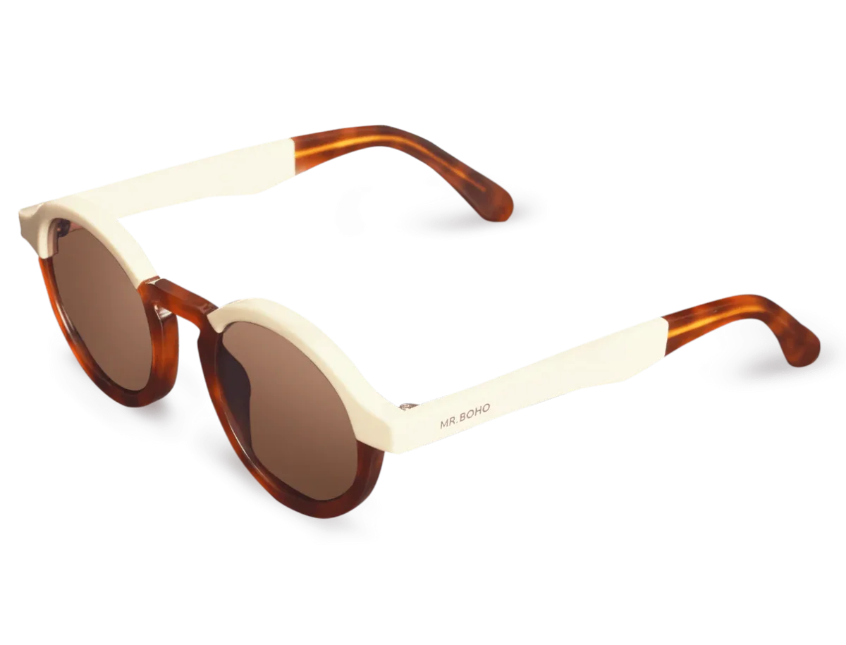 Mr.Boho gafas Tortoise-Dalston marron/crema - Imagen 3