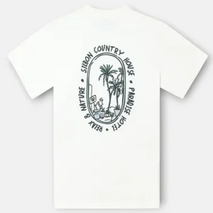 Silbon camiseta silbon cuontry house crema