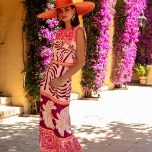 Matilde Cano falda estampada