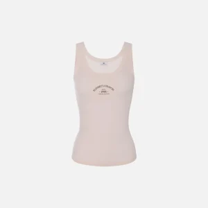 Elisabetta franchi top de punto con logotipo
