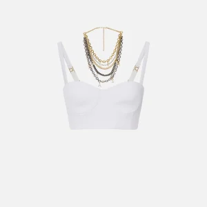 Elisabetta Franchi women´s top blanco