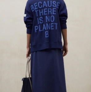 Ecoalf sudadera Strom azul