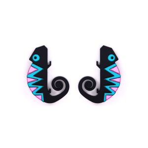 Lausett pendientes mini camaleon