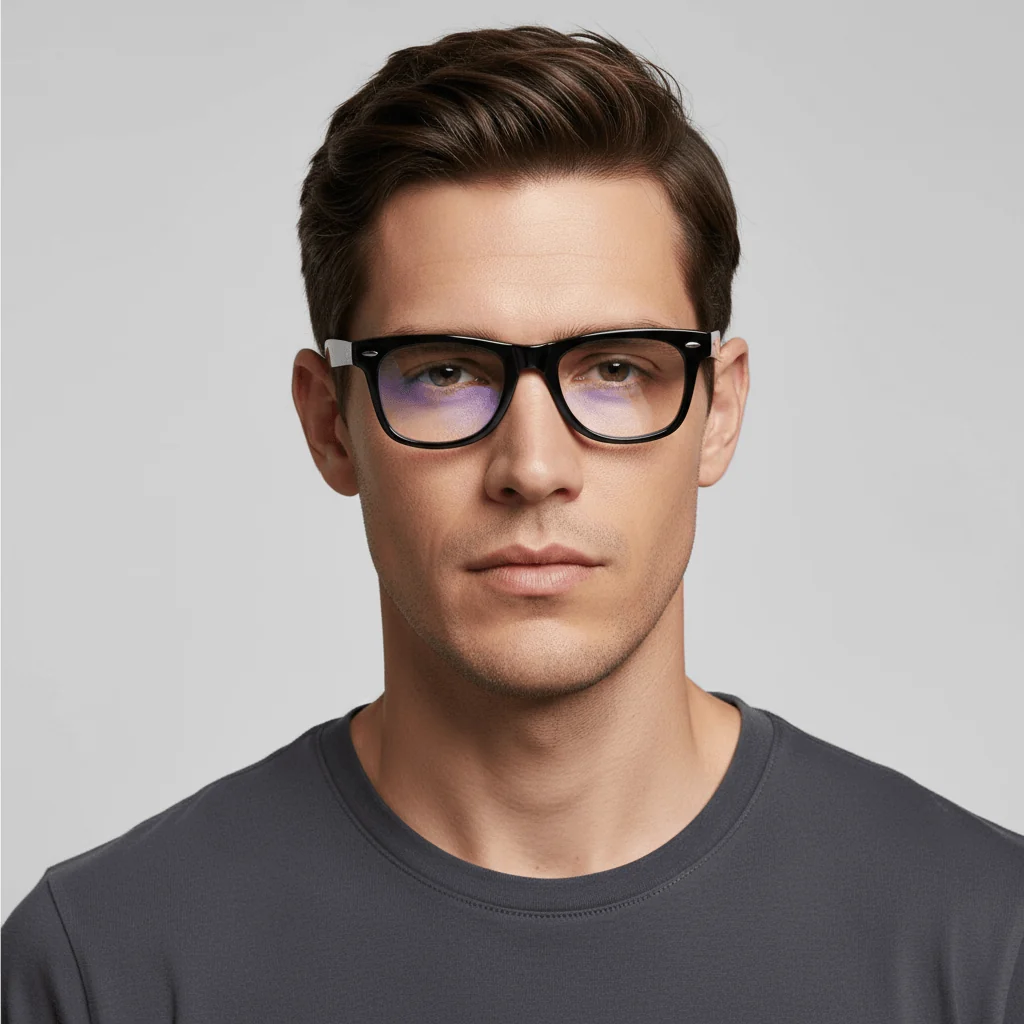 Acacia Low Fit Acetato + Antirrayas Lentes Orgánicas Filtro Azul - Imagen 9