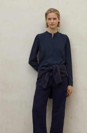 Ecoalf camisa Eva azul - Imagen 2