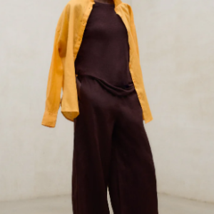 Ecoalf pantalon Mossi marron