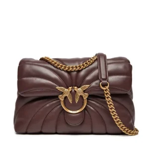 Pinko bolso love puff clasic burdeos