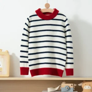 Contraste Canvino Trimen Teck Cachmere Sweater Kids Rayas Rayas