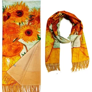BUFANDA ESTAMPADA TACTO CASHMERE «PINTURAS» 5