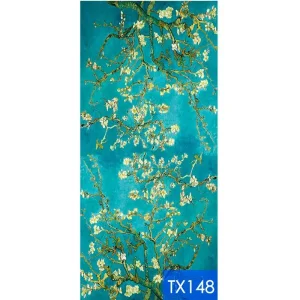 Bufanda estampada tacto casmere pinturas 13