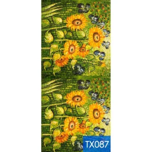 Bufanda estampada tacto cashmere pinturas 12