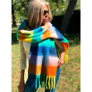 Bufanda de cuadros «Colores»