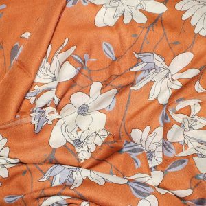Bufanda de viscosa «flores»