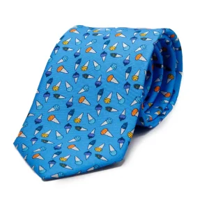Corbata Helados Azul