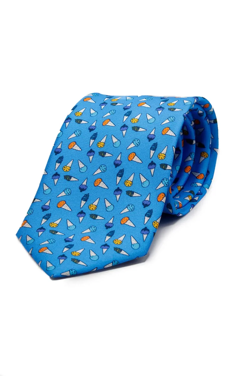 Corbata Helados Azul - Imagen 2