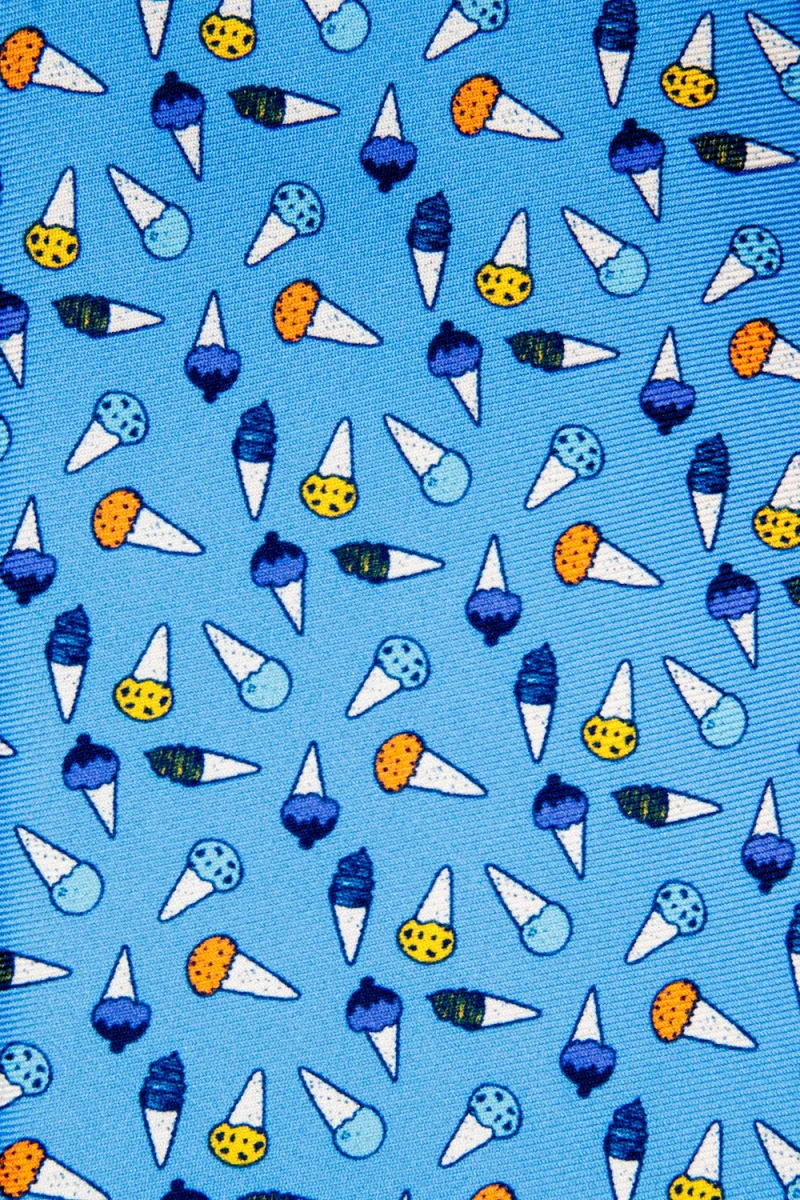 Corbata Helados Azul - Imagen 3