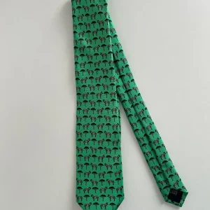 Corbata Cebras Verde Primavera