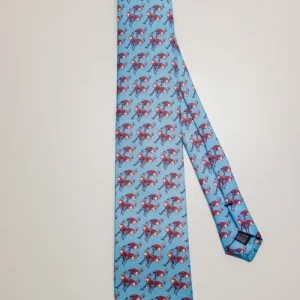 Corbata Flamenco Turquesa