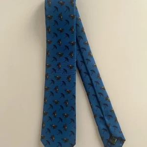 Corbata  Infantil Leones Azul Noche
