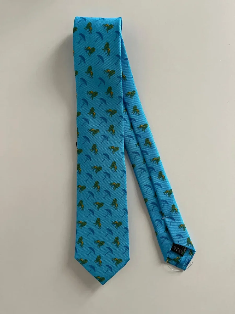Corbata Infantil Leones Celeste