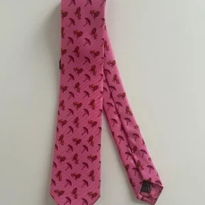 Corbata  Infantil Leones Rosa