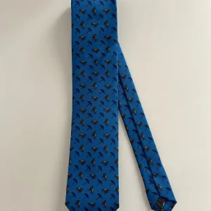 Corbata Leones Azul Noche