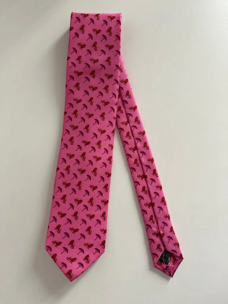 Corbata Leones Rosa - Imagen 2