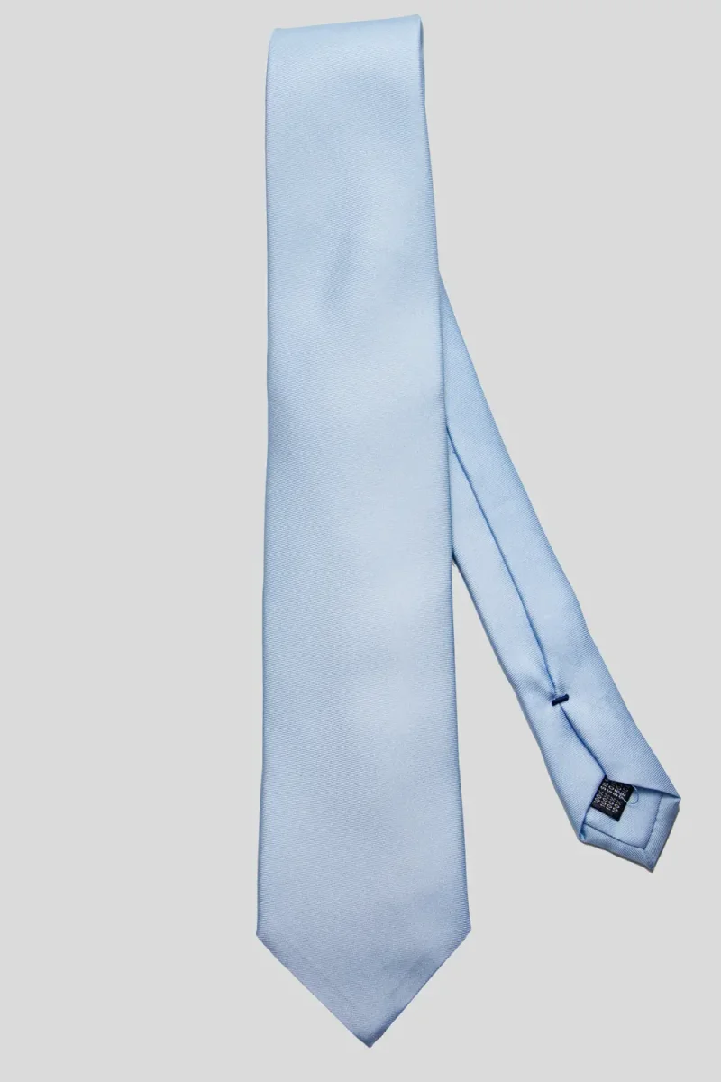 Corbata Lisa Celeste Pastel
