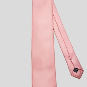 Corbata Lisa Rosa Pastel