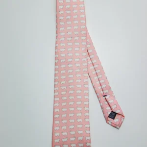 Corbata Oso Polar Rosa pastel
