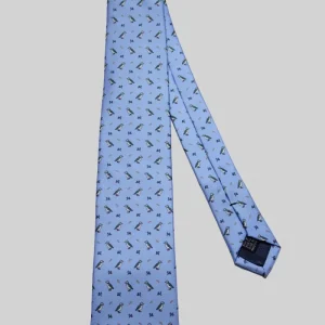 Corbata Pingüino Celeste