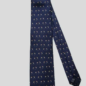 Corbata Tucán Azul Marino