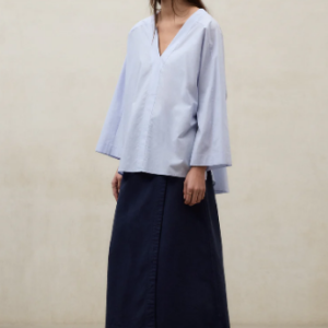 Ecoalf camisa Pia azul claro