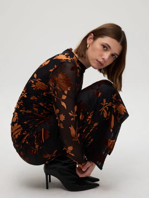 Mioh vestido Eiffel Flowers - Imagen 5