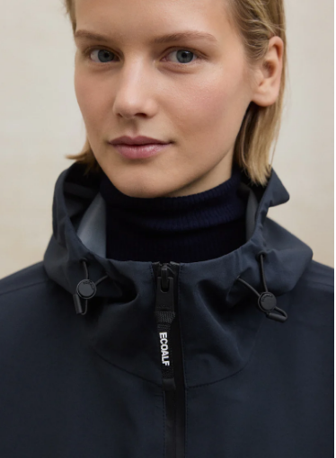 Ecoalf chaqueta Neve azul mujer - Imagen 6