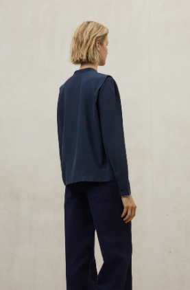 Ecoalf camisa Eva azul - Imagen 6
