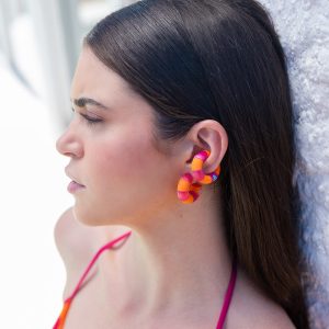 Lausett Flotador aro fucsia