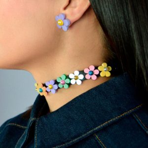 Lausett chocker flores