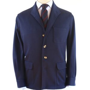 Teba de lana cashmere marino